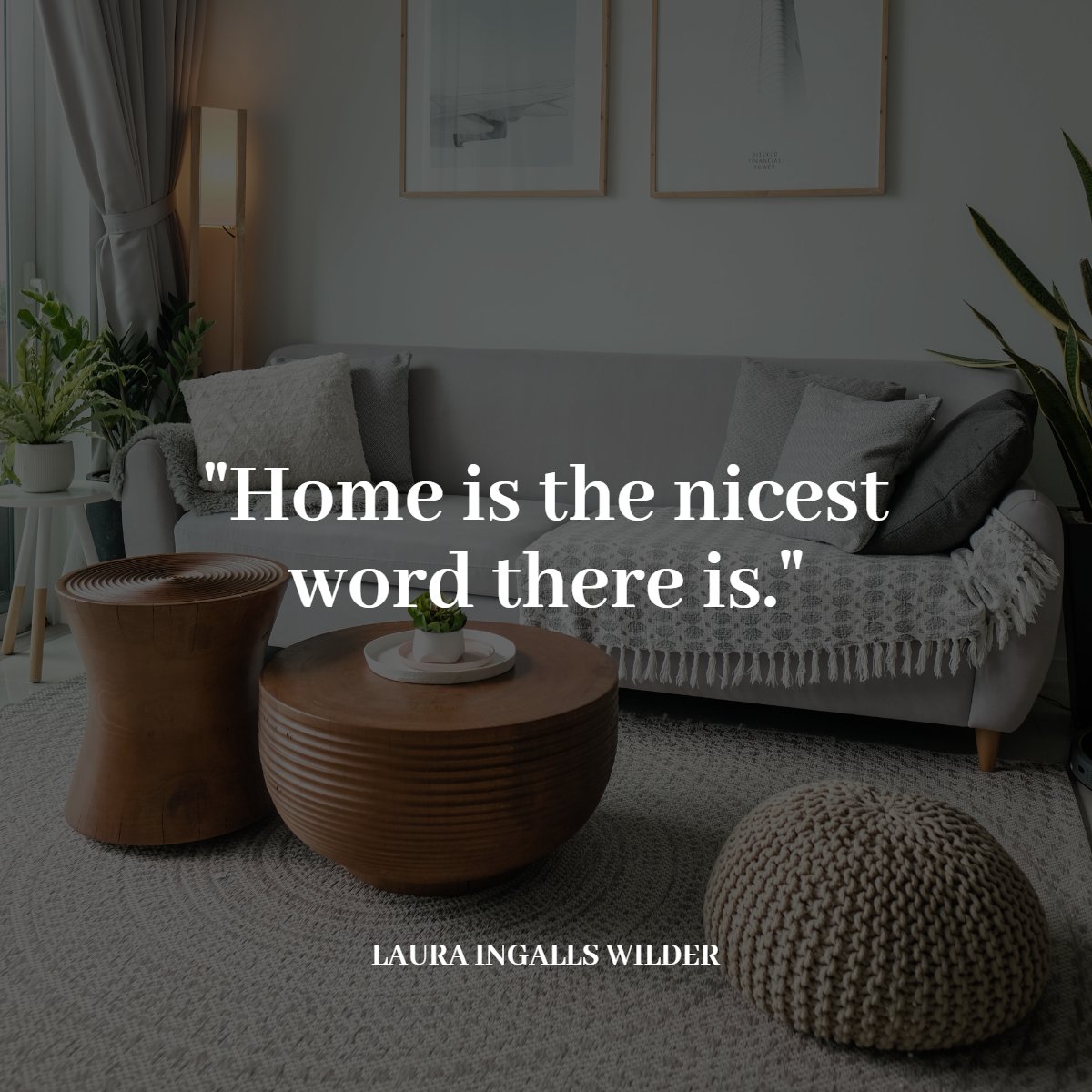 NancyFestarini's tweet photo. "Home is the nicest word there is." ๐
โ Laura Ingalls Wilder
#home #quote #word #family #requotes #quoteoftheday #lauraingallswilder https://t.co/4RU9GiwLro