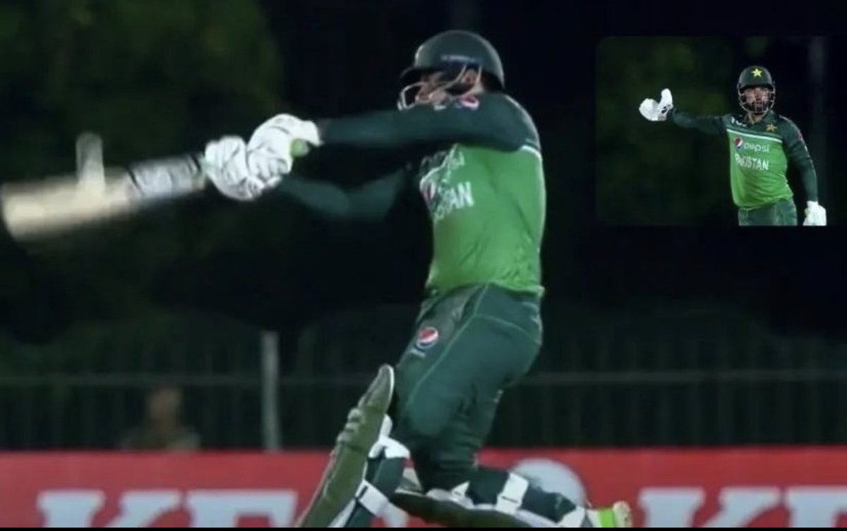 Props to @76Shadabkhan for handling the situation with “grace” and “respect” when the umpire didn’t call a 𝗻𝗼-𝗯𝗮𝗹𝗹 to a ball above waist-height. The game needs such players who maintain their composure and engage in polite dialogue on the field.
#RespectfulDialogue…