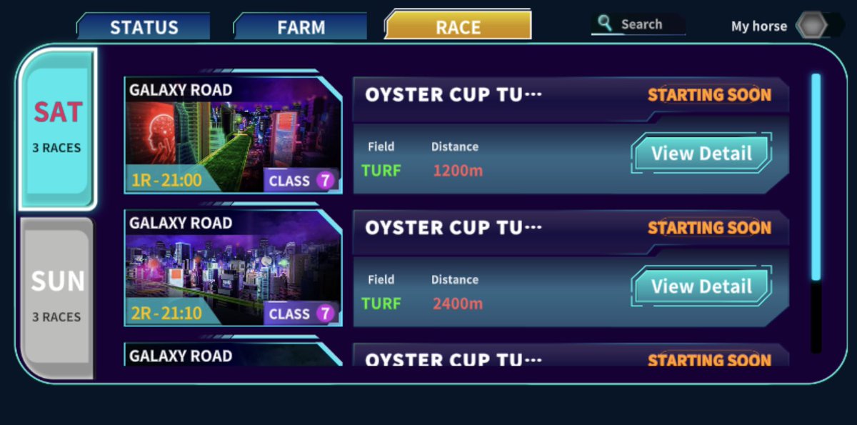 HonoUnit00's tweet photo. 【OysterCUP WIN6】
LotusCupみたいな感じでまたささやかながら予想大会やっちゃいます🐎
【全レースの勝ち馬予想】
💰優勝賞金50ADIL💰
・各レース勝つと思う馬主様名を引用RTお願いします!
・今回はpt制を導入🐎
☟詳細はnoteで☟
https://t.co/oWVdRBvOaR
#TGS2023
#METAHORSE https://t.co/6bTGQZ2hMm