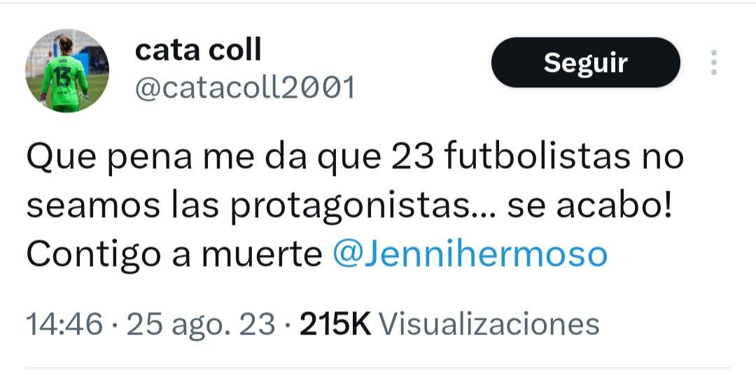 RebecaMateos's tweet photo. @rfef, No están solas 

#RubialesDestitucion #RubialesCese https://t.co/ulpR9muQA8