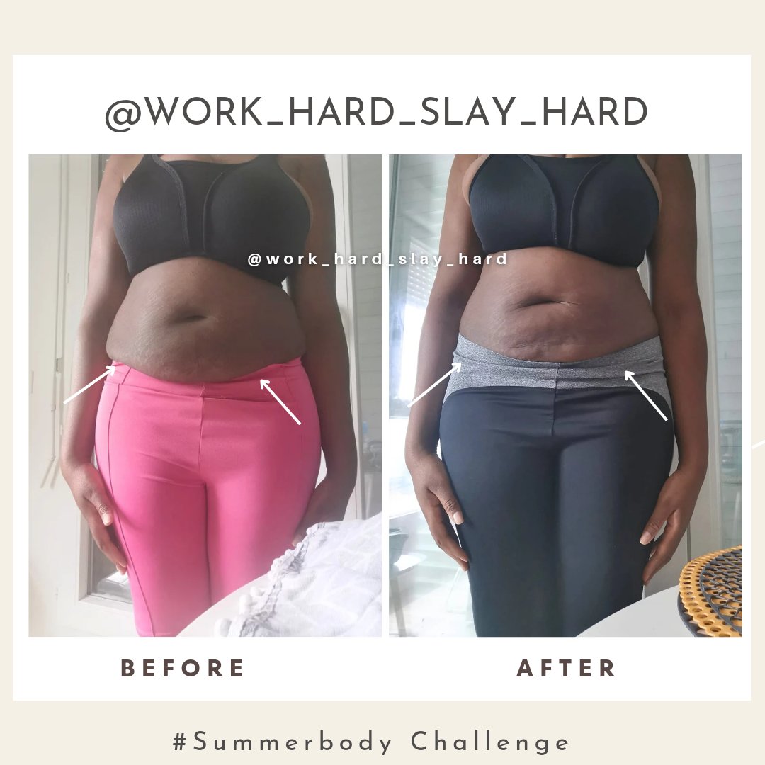 work_hard_slay's tweet photo. Encore une autre Slay mama qui m'a fait confiance pour l'aider à retrouver confiance en elle😍 et se sentir mieux dans son corps.

Rdv le 4 septembre pour un nouveau challenge avec 100€ à remporter 💪🏾

Lien d'inscription : 

https://t.co/L7kqoMGUet https://t.co/RcZvyefwIH
