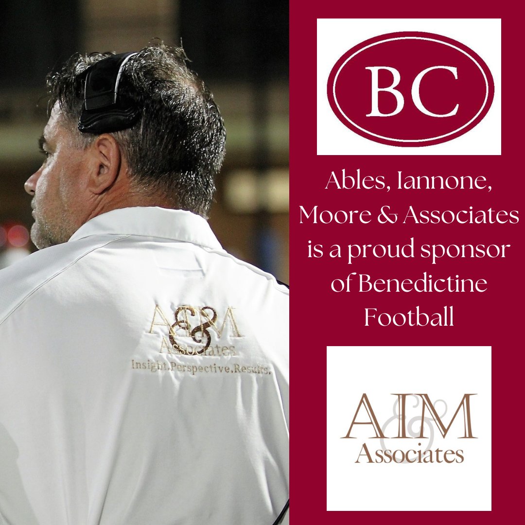 aima_inc_'s tweet photo. At our firm, we believe in the power of teamwork! That is why we are proud to be sponsoring the Benedictine Football program. Come join us as we cheer on the BC Cadets this season ๐๐ช
#bccadets #bcfootball #sponsorship #schedule #teamwork #benedictinemilitaryschool https://t.co/cNASZq5JZY