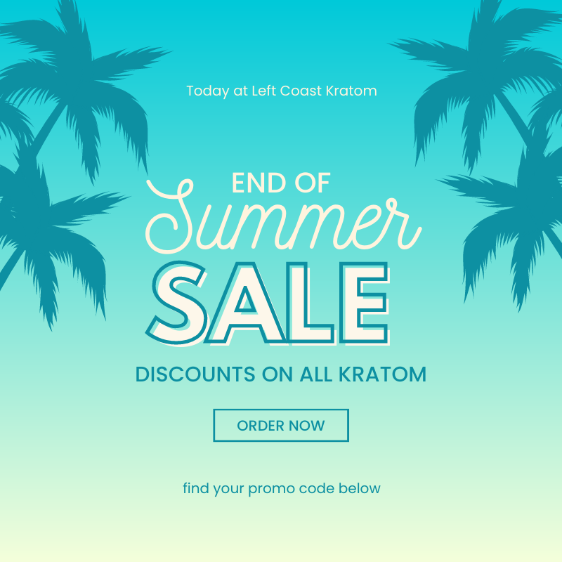 leftcoastkratom's tweet photo. 🌞 Goodbye Summer, Hello Savings! 🍂 

Summer may be winding down, but the deals at Left Coast Kratom are heating up! 🔥✨

TODAY, get an extra 15% OFF with code: SUMMERSEND. Stack with free shipping, bitcoin bonuses &amp; more to save up to 50%! 

https://t.co/cK4IuLuZN5 https://t.co/UuJU1494MV