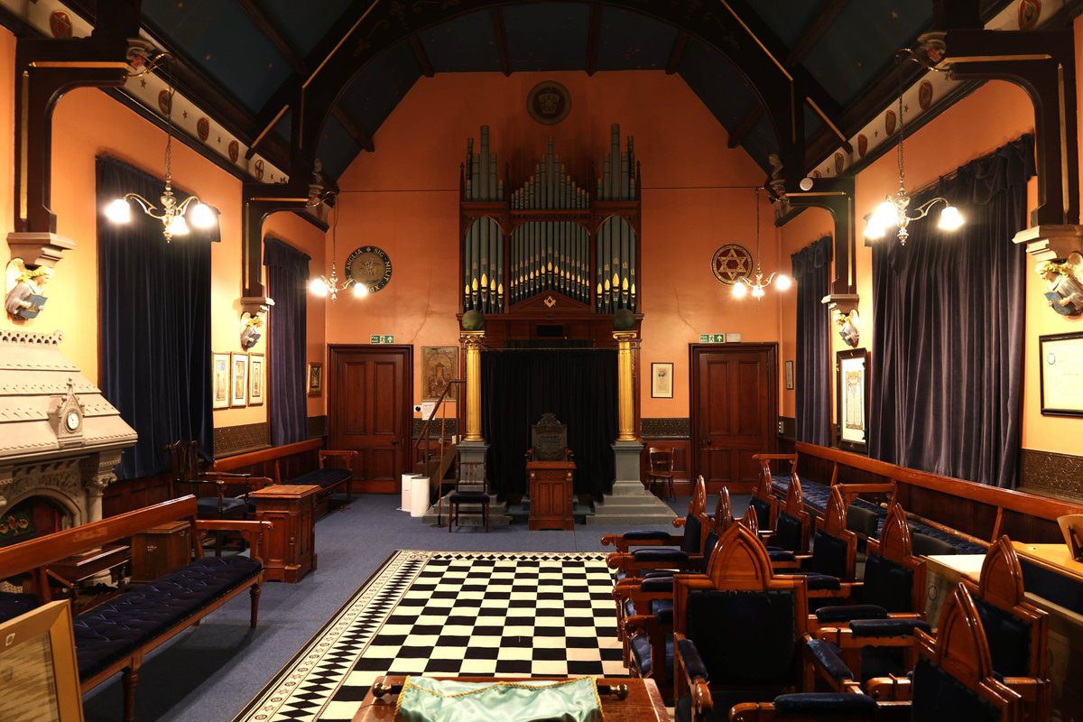 BERWICK MASONIC HALL
Visit Berwick Masonic Hall this #HeritageOpenDays 
to find out about this 150-year-old building, Freemasonry and Berwick lodge.

⏰ Sat 16 Sept 10am - 4pm

#berwickheritageopendays #berwickhods2023 #visitberwick #visitnorthumberland #freetoexplore