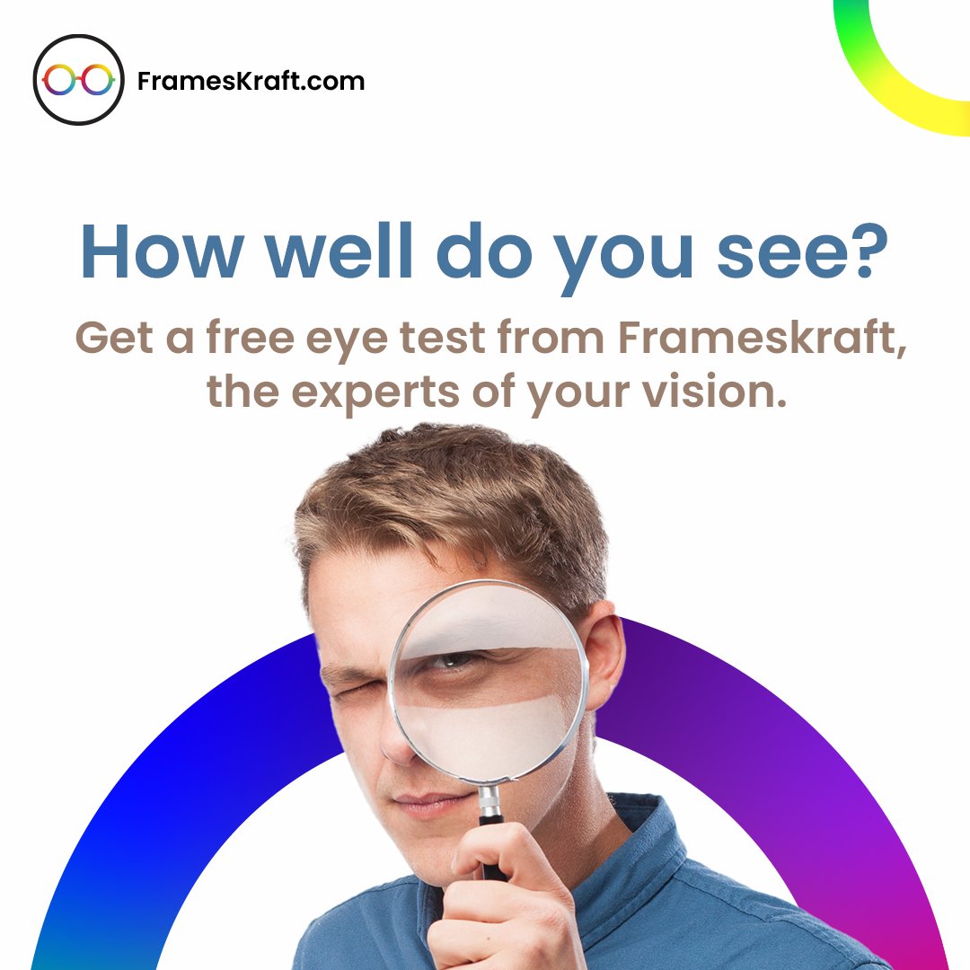 frameskraft_com's tweet photo. Discover Your Vision's Canvas with a Complimentary Eye Test from Frameskraft, Where Expertise Meets Eyewear Excellence. Visit your nearest Frameskraft store today
Offers and details, visit https://t.co/mFLjj9iSy5
Locate our Store. https://t.co/GvxZWH0WAe
#Frameskraft #Eyewear https://t.co/sDxLbXxUco