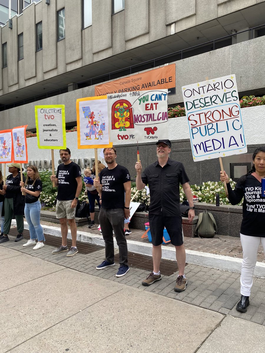 hilarygclark's tweet image. Surprising byproduct of this strike? @TVO_CMG folks are forging incredible ties &amp;amp; (dare i say it?) solidarity. such a creative, public-spirited &amp;amp; amazing group. Small but mighty &amp;amp; stronger by the day. Proud to stand with them all. linktr.ee/tvo_cmg #onpoli #StrongerTogether