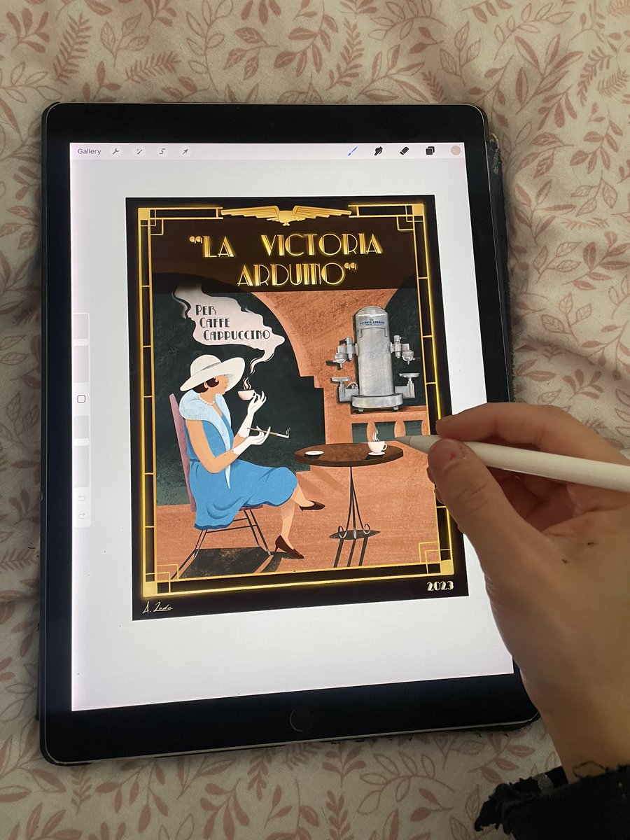 its_zada_'s tweet photo. Art Deco poster on its way…
#art #artdeco #italian #CoffeeLover #coffeeaddict #Procreate #digitalart #illustragram #illusrtationart #digitalillustration #artgallery #artist #procreateart #artwork #illustrationart #supportlocal https://t.co/71ZHO6ki43