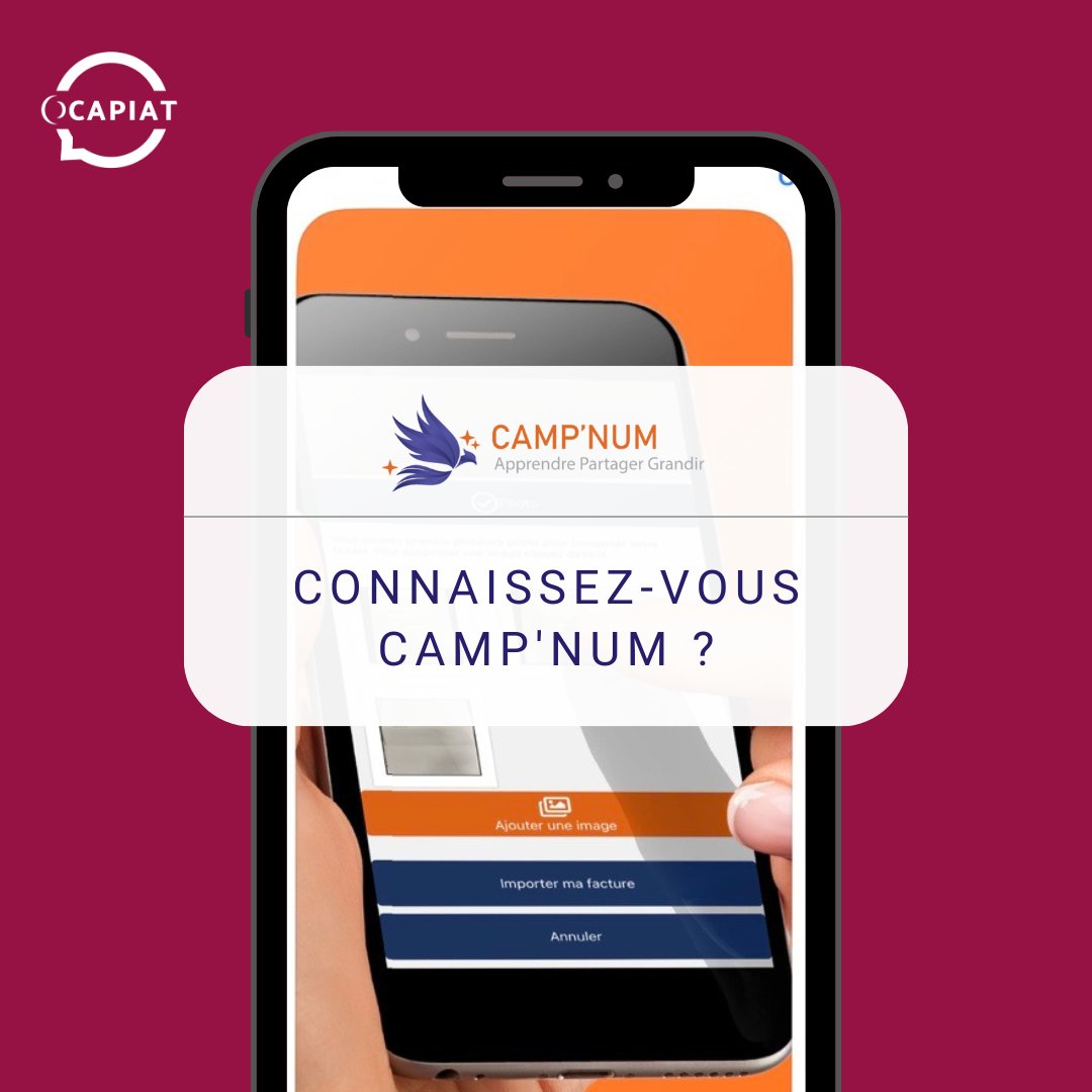 🎓CAMP'NUM c'est la plateforme de gestion de la formation en ligne, collaborative et ouverte à tous.

🖥️Toutes les infos sur CAMP'NUM : shorturl.at/jtGMW

#CAMPNUM #formation #opco #ocapiat