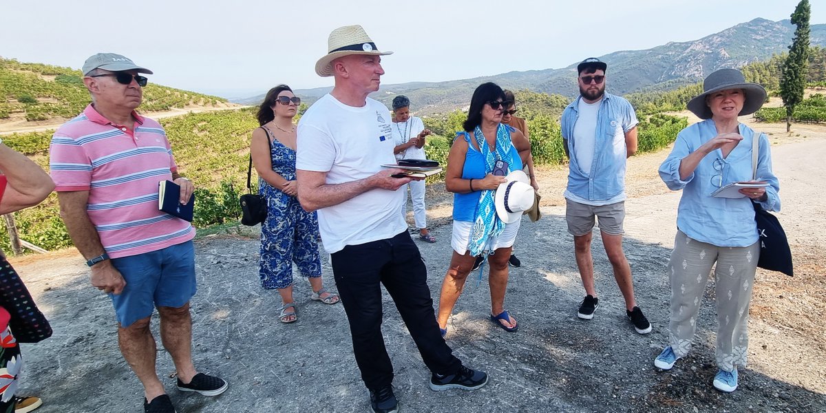 DPortoCarras's tweet image. Nice to receive a special delegation 
of  Association of Wine Educators @AssocWineEd members  
in our premises studing on our PDO Slopes of Meliton and PGI Sithonia vineyards and wines.
@VisitHalkidiki @VisitGreecegr @WSETglobal
