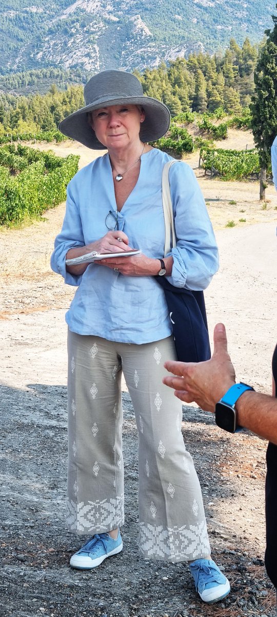 DPortoCarras's tweet image. Nice to receive a special delegation 
of  Association of Wine Educators @AssocWineEd members  
in our premises studing on our PDO Slopes of Meliton and PGI Sithonia vineyards and wines.
@VisitHalkidiki @VisitGreecegr @WSETglobal