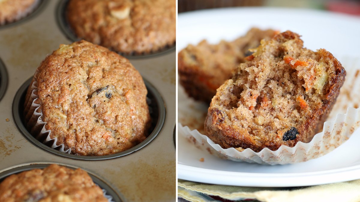 Morning Glory Muffins are as if an apple cake and carrot cake got married, filled with so many goodies, they certainly are a fantastic way to start the day!
RECIPE: bellyfull.net/morning-glory-…
