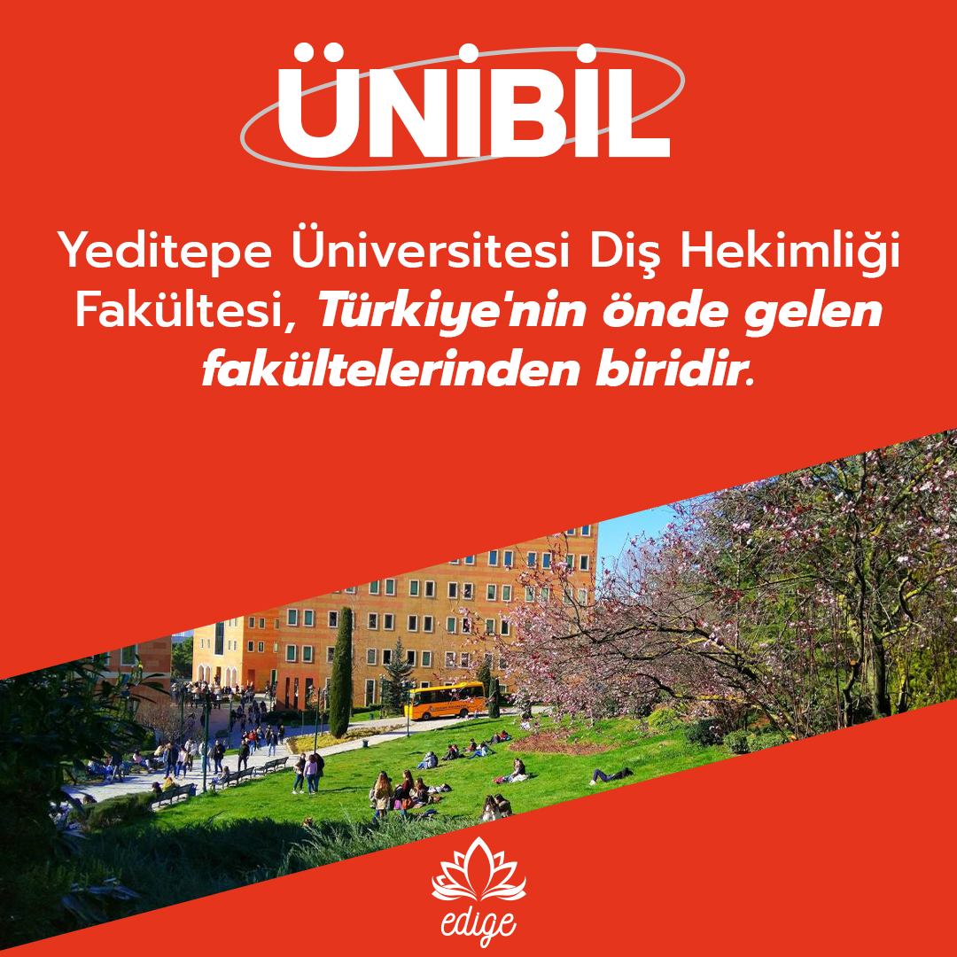 edigeegitim's tweet image. Ülkemizin vakıf üniversitesi çatısı altındaki ilk diş hekimliği fakültesi, Yeditepe Üniversitesi bünyesindedir.

İlk mezunlarını 2001 yılında veren Yeditepe Üniversitesi Diş Hekimliği Fakültesi’nin  bünyesinde diş hastanesi de bulunur.
#Edige #Yeditepe #YeditepeÜniversitesi #Diş