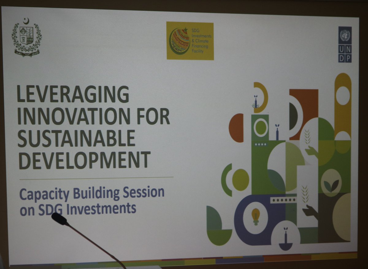 PunjabSDGsUnit's tweet image. Aligned with the vision of @GovtofPunjabPK, the @PunjabSDGsUnit, with support from @UNDP_Pakistan's SDG Investments &amp;amp; Climate Financing Facility, held a capacity building workshop aimed to foster #innovation and enable #entrepreneurship for #SDG investments in Punjab. 1/3