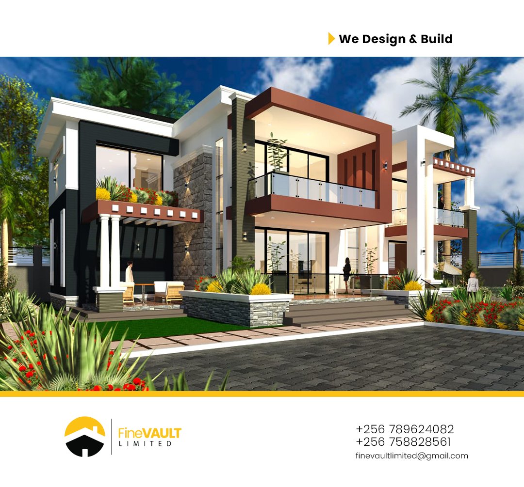 fine_vault's tweet photo. 5 Bedroom house designed to fit on a plot of 100*100 ft with amazing views.
Call/ WhatsApp +256 789624082 | +256 758828561
We Design & Build.
#construstion #Building #housing #architecture #homeownership #Uganda #kampala #wakiso #gulu