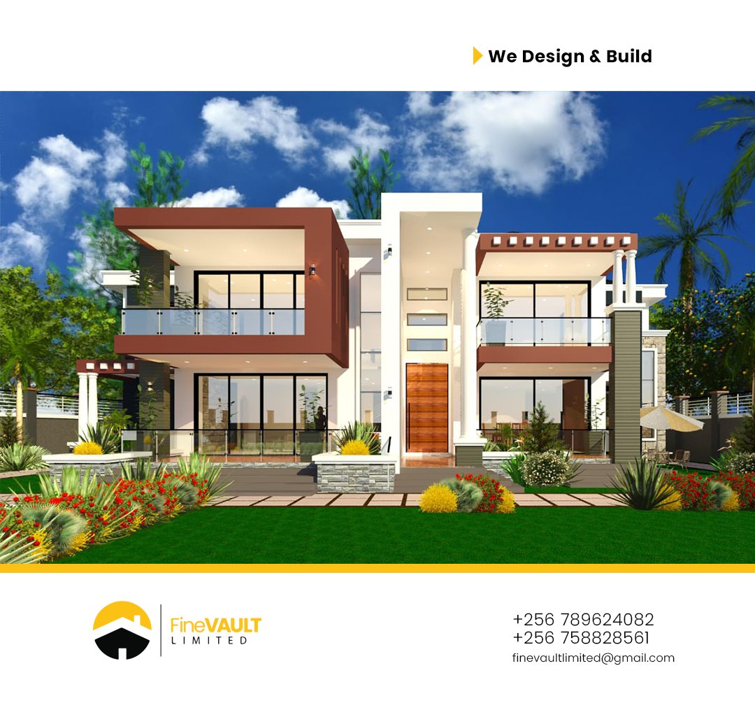 fine_vault's tweet photo. 5 Bedroom house designed to fit on a plot of 100*100 ft with amazing views.
Call/ WhatsApp +256 789624082 | +256 758828561
We Design & Build.
#construstion #Building #housing #architecture #homeownership #Uganda #kampala #wakiso #gulu
