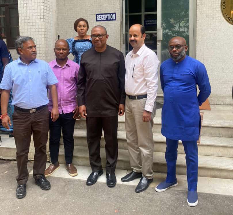 LawEssen's tweet photo. @PeterObi  came visiting today. It was a pleasure having him https://t.co/nWlJkxfeQc