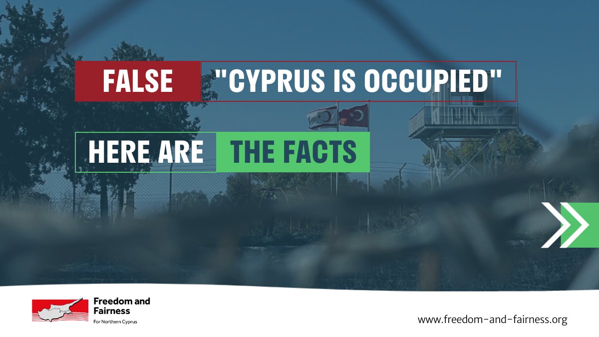 Freedom and Fairness for Northern Cyprus tweet media