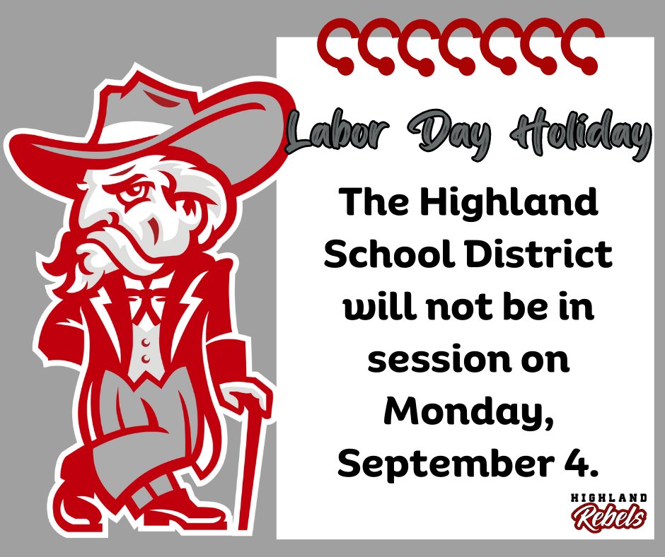 Highland School Dist (@highlandrebel) on Twitter photo 