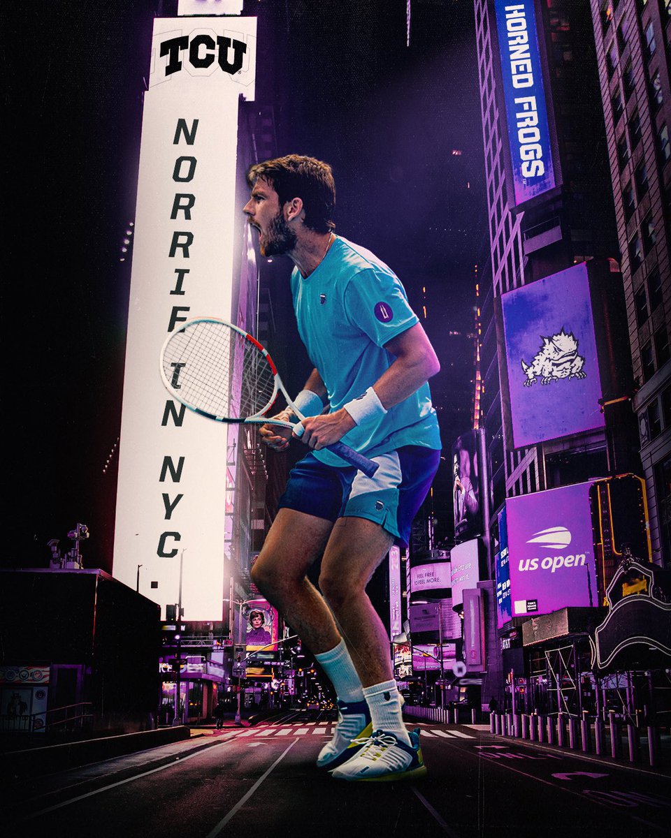 Norrie in the Big Apple 🍎

#GoFrogs x #USOpen