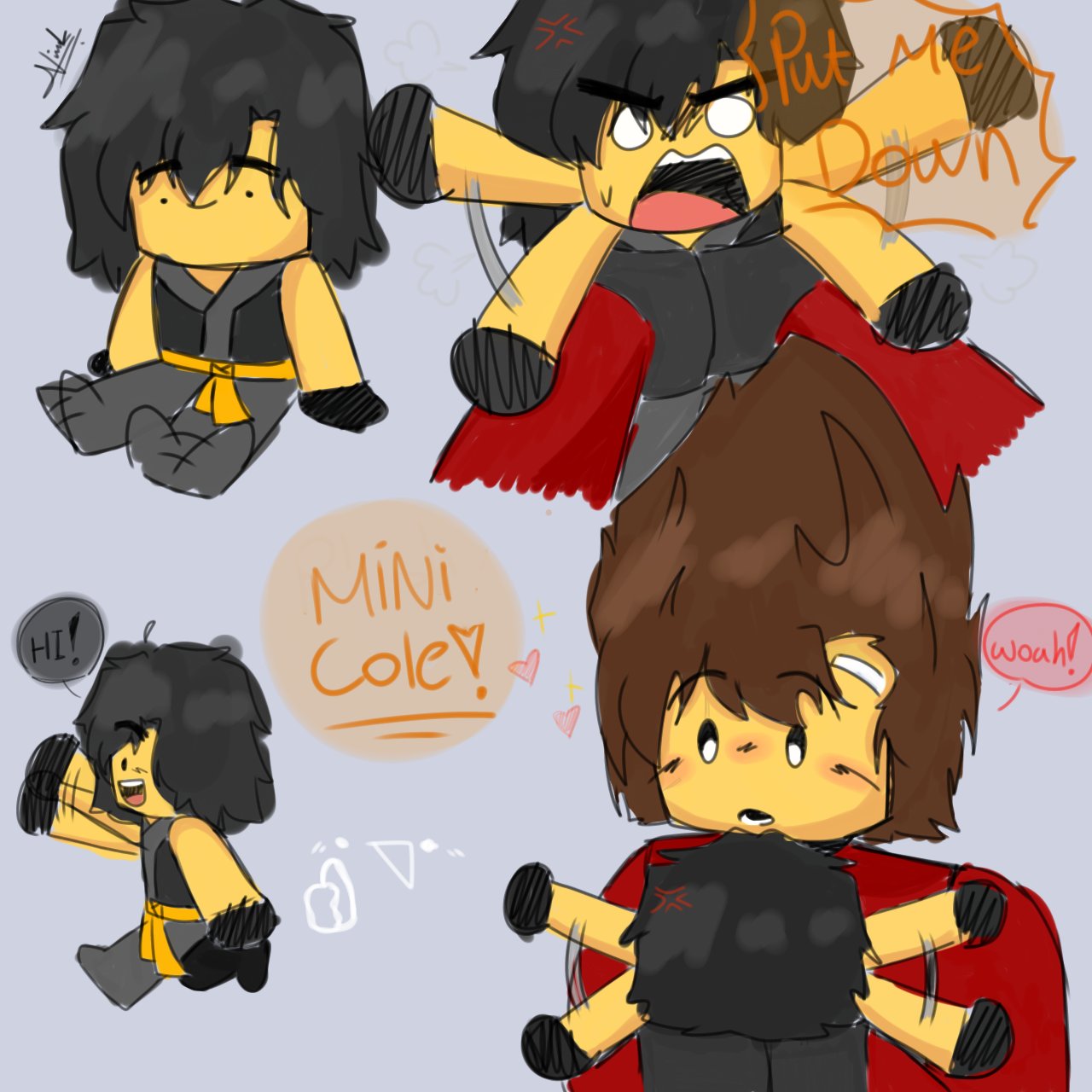 Ninjago cole and kai new arrivals