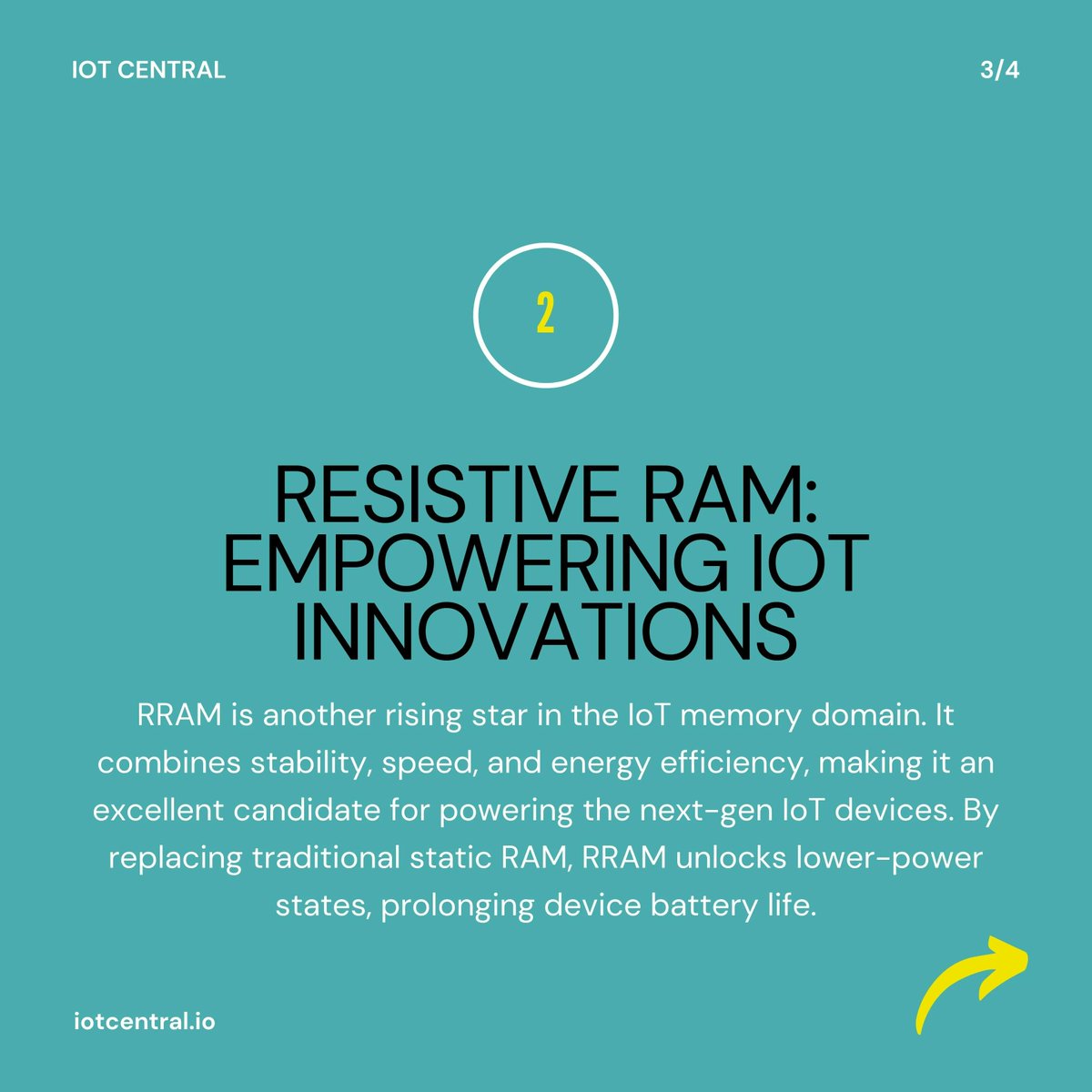 IoT_Central's tweet image. 🔌 Unveiling the Future of IoT Memory 🔍

Magnetic RAM and Resistive RAM are revolutionizing IoT with their energy efficiency, data retention, and device capabilities, transforming the connected era. 

#IoTInnovations #MemoryTechnologies #SmartIoT
