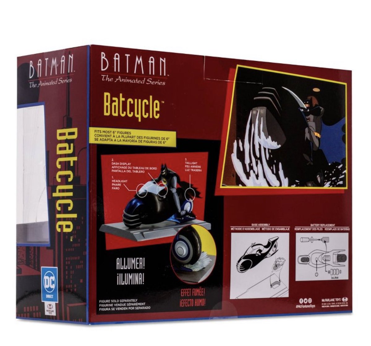InPursuitofToys's tweet image. McFarlane Toys Batman The Animated Series Batcycle is up at Target. #TargetFallGeekOut

target.com/c/collectors-t…

#mcfarlanetoys #dcmultiverse #batmantheanimatedseries #batmantas #btas #batman #dccomics #dcuniverse #actionfigures #actionfigurenews #toys #toynews #toycollector