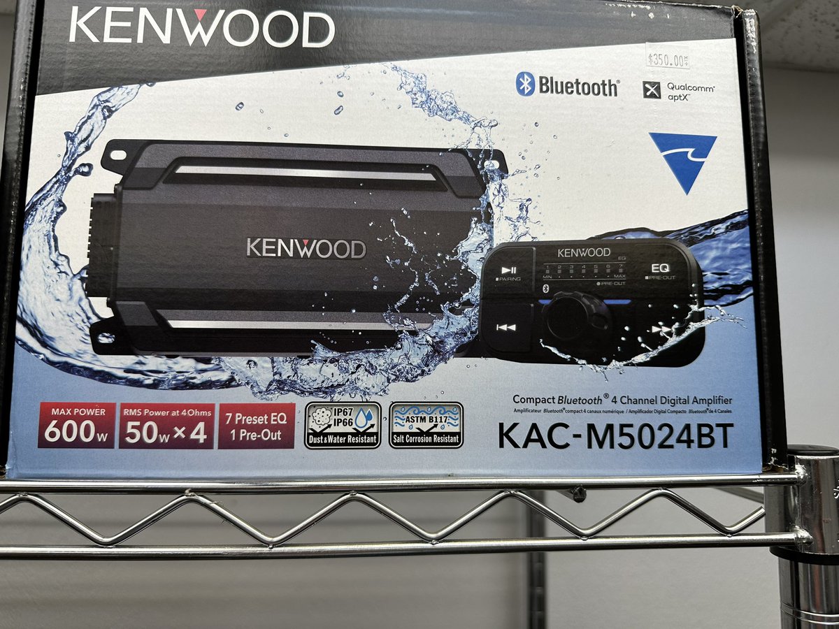 We have @KENWOODUSA bluetooth digital amplifiers in stock. 🚙🔊🤯Just one of many items that we can install on your vehicle.😎Contact us today at 330-365-2000!📲
#parkwayperformance #aftermarket #caraudio #audio #cars #trucks #SUV #amp #amplifier #kenwood #kenwoodaudio