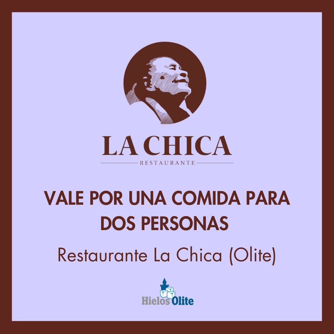 torneoidepablo's tweet photo. ¡Sorteamos una comida para dos personas! 🍽️😊

El restaurante La Chica está ubicado frente al Palacio Real de #Olite 🏰 

Muchas gracias, #hielosolite por colaborar con el #torneoinesdepablo 🥰

🎟️ Participa en el sorteo y colabora comprando boletos en
https://t.co/O0x2vdjG0O https://t.co/tfNkX3XKts