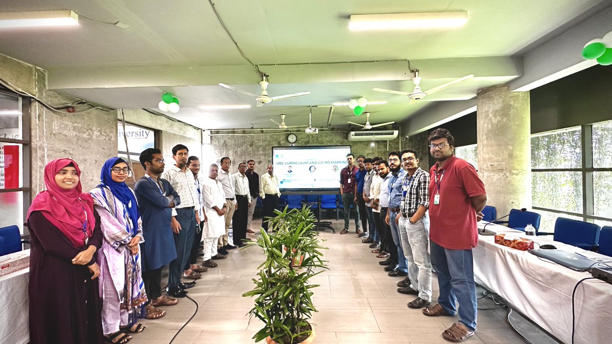 GreenVarsity's tweet photo. Workshop on OBE Curriculum and CO-PO Mapping https://t.co/lmTuJhRaDa