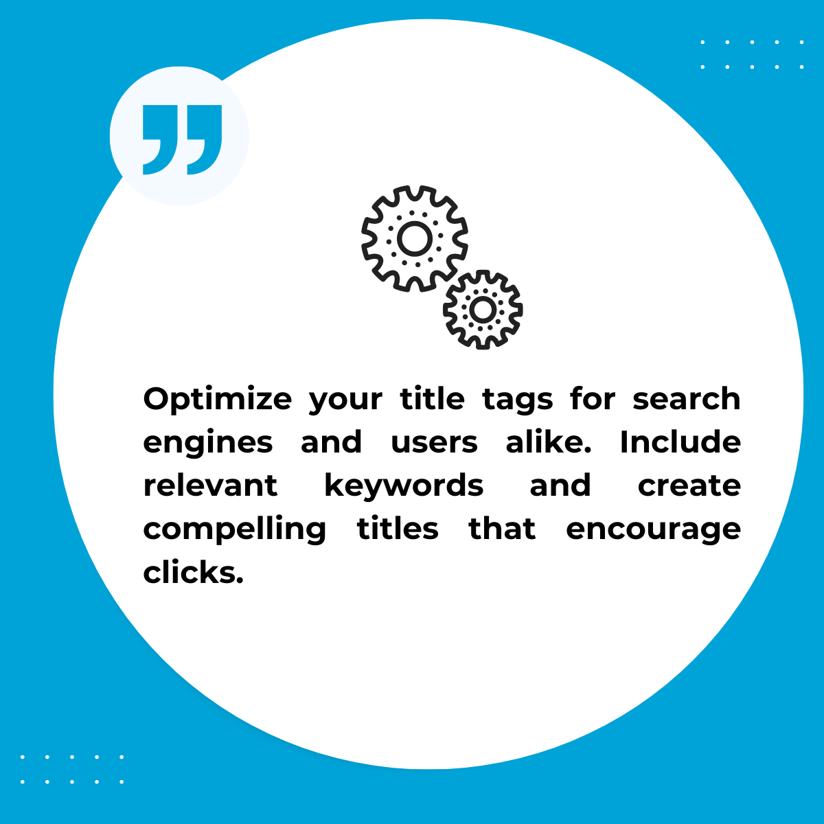 ✅Craft SEO-Friendly title tags for both users and search engines. Enhance click-worthiness and incorporate pertinent keywords.

#seo  #titletags  #seostrategy