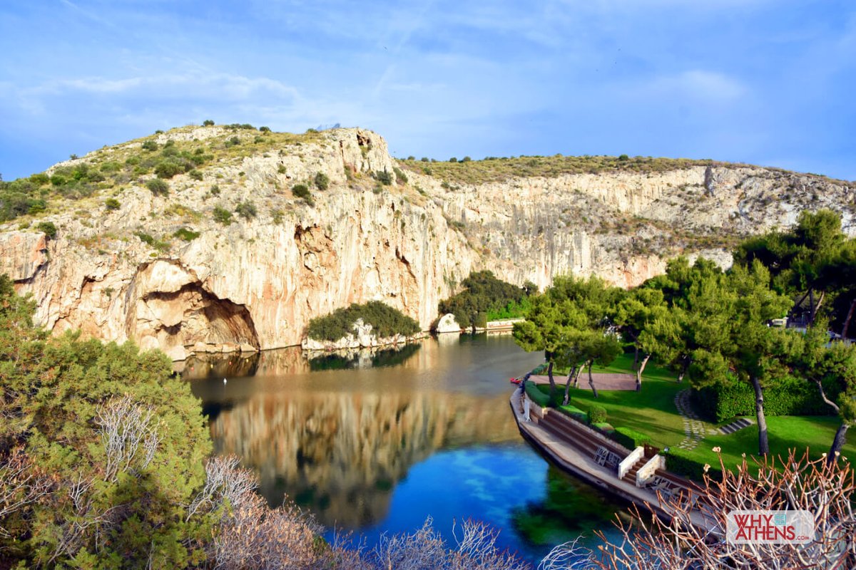 'Kalo Mina'. Wishing you a happy September and start of Autumn from the therapeutic waters of Lake Vouliagmeni in #Athens #Greece