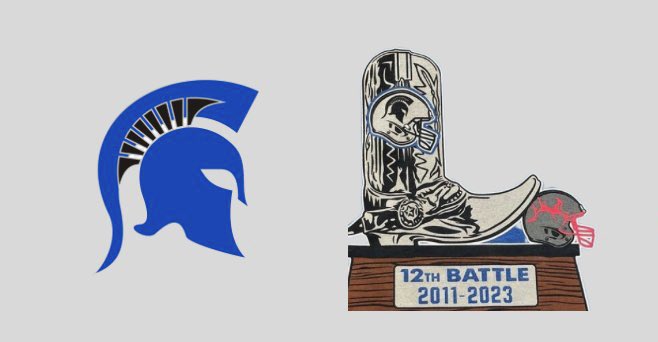 CHSSPARTANBASE1's tweet photo. Let’s Goooo!!! Battle of the Boot tonight at 7:30! #keeptheboot #bluecollar @CHSSpartanFB https://t.co/YTZEgcbbT7