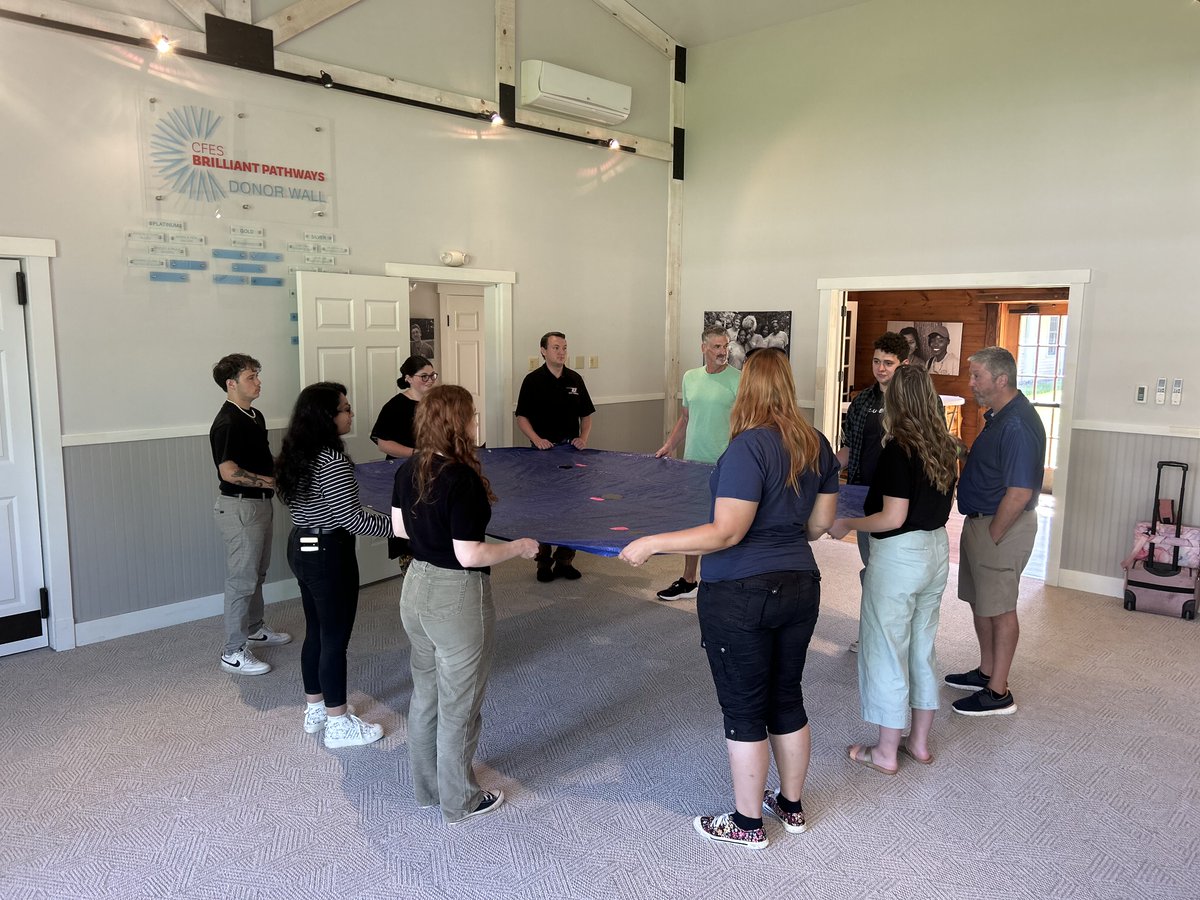 This year's CFES #GEARUP CCR Fellows are wrapping up training today and will be ready to support our students here in the Adirondacks! #gearupworks