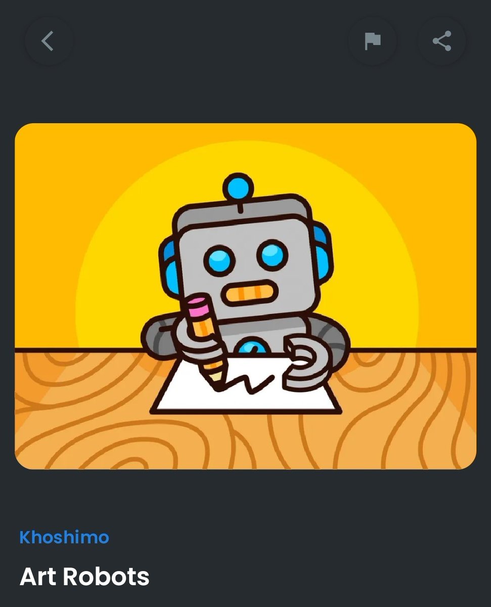 Khoshimo's tweet image. Art Robot.gif

opensea.io/assets/matic/0…

#NFTGiveaway #NFT #NFTs #NFTDROPS #NFTkid #NFTartist #nftart #opensea #OpenSeaNFT