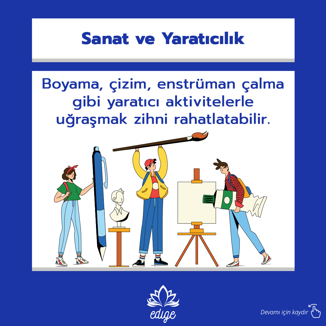edigeegitim's tweet image. Sınav stresi kişisel deneyimlere bağlı olarak farklı şekillerde etki gösterebilir.

Kendine iyi gelen yöntemleri bulmak için çeşitli yaklaşımları deneyebilirsin.

#Edige #SınavStresi #SınavKaygısı