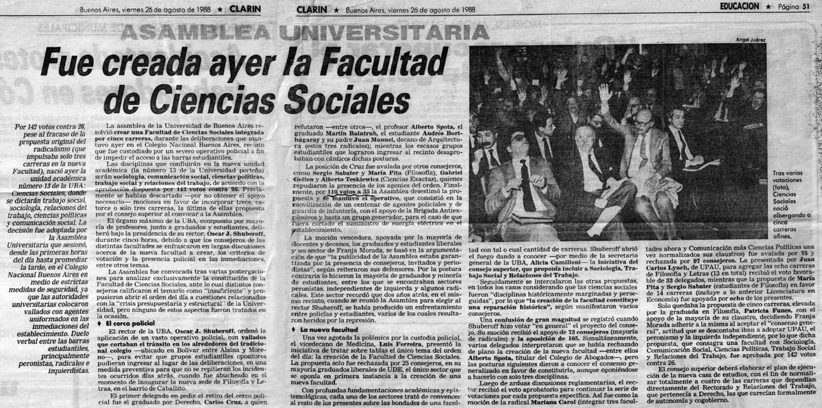 ubasociales's tweet photo. #FSOC CUMPLE 35 AÑOS ❤️🥳 

🗓️ El 25 de agosto de 1988 se creaba nuestra Facultad, un espacio para enseñar, debatir y construir colectivamente 💕

🥂 Celebramos un año más de vida junto a ustedes. ¡Un año más defendiendo la educación pública! ✊ https://t.co/HJIThQ2OTl