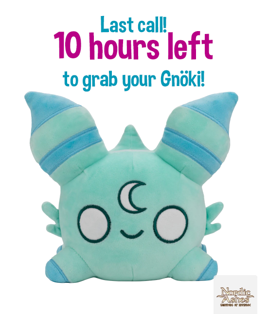NoxfallStudios's tweet photo. Last chance to purchase limited edition Gnöki Plushie!! Just 10 hours left!!
Here's the link:
https://t.co/mLxtbCyIfv

@Makeship #nordicashes #plushie #gamedev #madewithunity #indiedev #LimitedEdition https://t.co/EVUavA6f0u