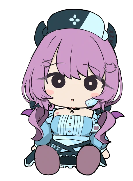 したっぱさんからご依頼いただいて夜永ひよりさん・花笑こはるさん・狛護るあなさんのぬいぐるみセット描かせていただきました!#夜永みてみて #はな絵み #るあきい 