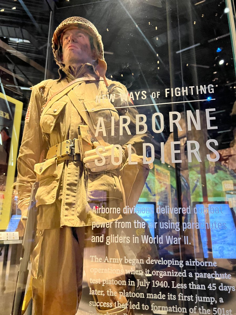 USArmyMuseum's tweet photo. Visit the @USArmyMuseum to see the history of the @82ndABNDiv from #WWI to the modern era.
#alltheway #eightydeuce #allamericandivision
Plan your free visit to explore @USArmy history through #SoldierStories: https://t.co/EX9AdPkHYx https://t.co/dScYpTl920