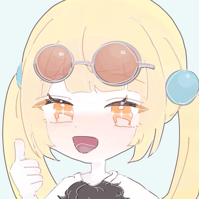 Love友達から代理ちゃんのファンアートもらった〜!!!!!!!可愛すぎる 
