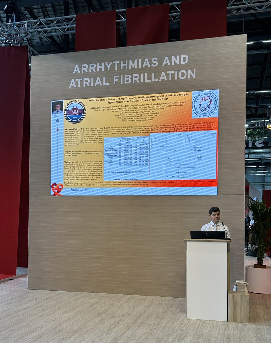 Ahmet Çağdaş Yumurtaş (@acagdasy) on Twitter photo Today I have presented my dissertation on #ESCCongress 👨⚕️
Thanks to <a href="/mertilkerh/">Mert İlker Hayıroğlu</a> for great supervising and I am glad to be work with our team 💪🏼 <a href="/leventpy/">Levent Pay</a> <a href="/OzanTezen/">Ozan Tezen MD</a> <a href="/drtugbacetin/">Tugba Cetin</a> <a href="/MDuyguinan/">duyguinanMD</a> <a href="/gokselcinier/">Göksel Çinier</a> <a href="/canyucelkarabay/">Can Yucel Karabay</a> Today I have presented my dissertation on #ESCCongress 👨⚕️
Thanks to <a href="/mertilkerh/">Mert İlker Hayıroğlu</a> for great supervising and I am glad to be work with our team 💪🏼 <a href="/leventpy/">Levent Pay</a> <a href="/OzanTezen/">Ozan Tezen MD</a> <a href="/drtugbacetin/">Tugba Cetin</a> <a href="/MDuyguinan/">duyguinanMD</a> <a href="/gokselcinier/">Göksel Çinier</a> <a href="/canyucelkarabay/">Can Yucel Karabay</a>
