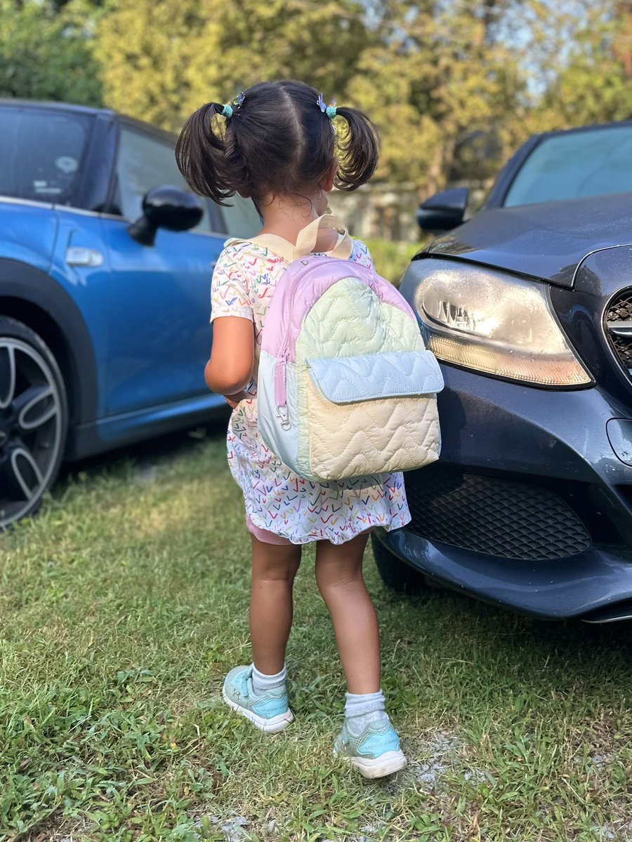 Excited to go to school 😍