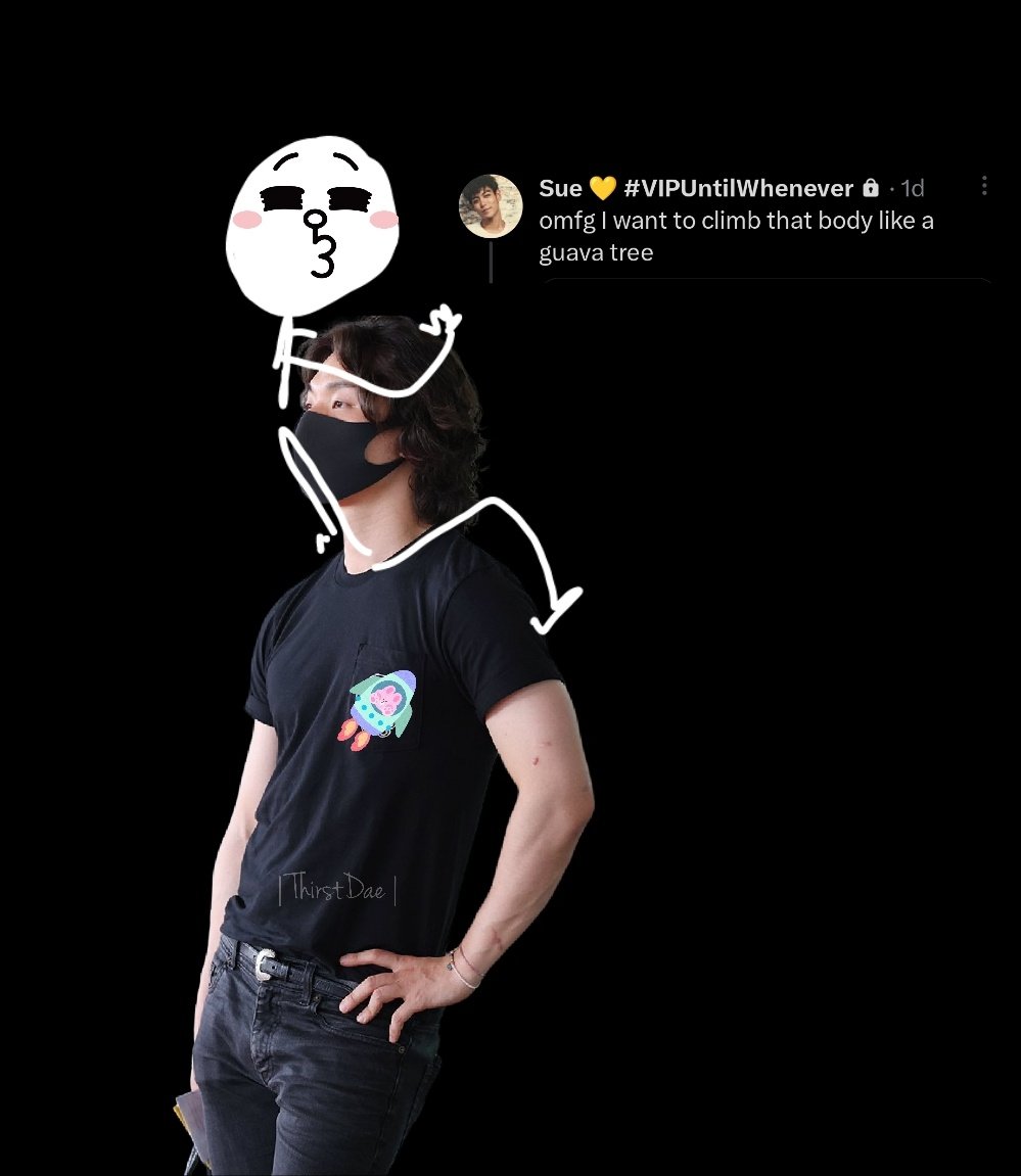 TH1RSTDAE's tweet photo. Nailed it 😌

#DLITE #DAESUNG #BIGBANG #대성 #빅뱅 @d_lable https://t.co/EzfTgJXCZh