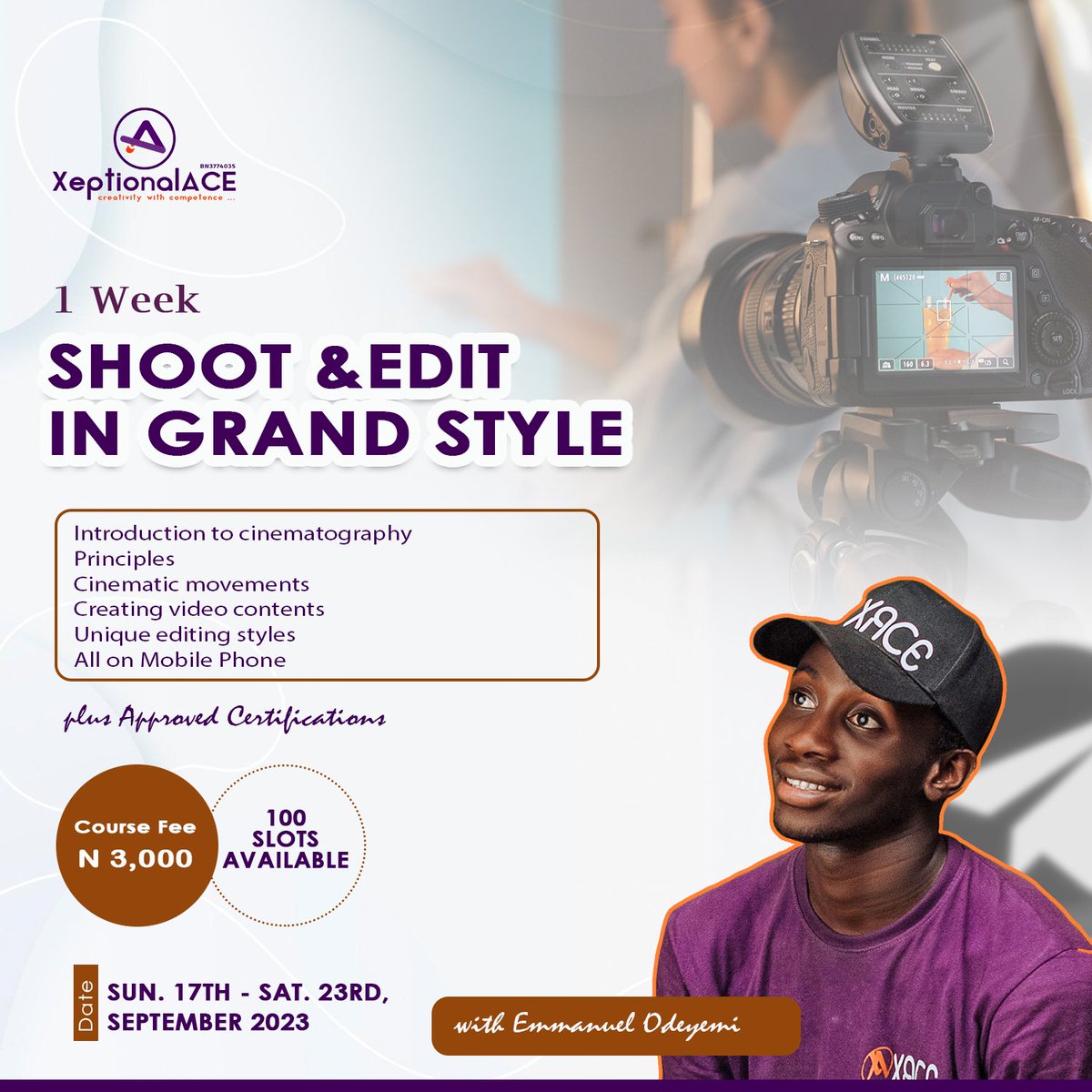 _Xeptional's tweet photo. Enrol Now!
https://t.co/N6BIrJ0mSg https://t.co/EtM0oINteX