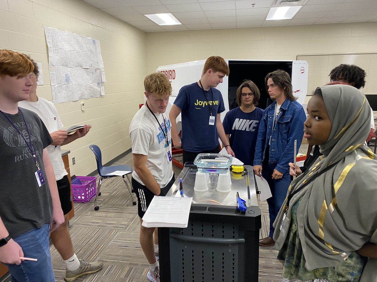 gish_aviation's tweet image. Flight seniors demonstrated convection in action, the circulation pattern of fluids when exposed to heat