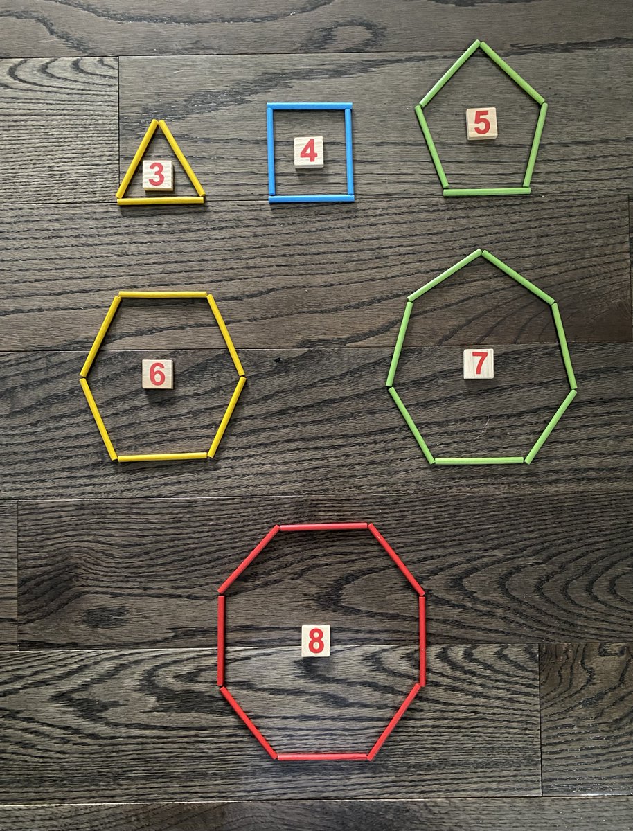 MrValencia24's tweet photo. Morning #MathPlay🧮 with Madeline👨👧 - Exploring shapes via @mburnsmath's #TheGreedyTriangle🔺➡️🟡
#ITeachMath #MTBoS #ElemMathChat #MathIsFun #MathRocks #MathChat #STEM #Math #Maths #PreK https://t.co/bs9rlw4Xxf