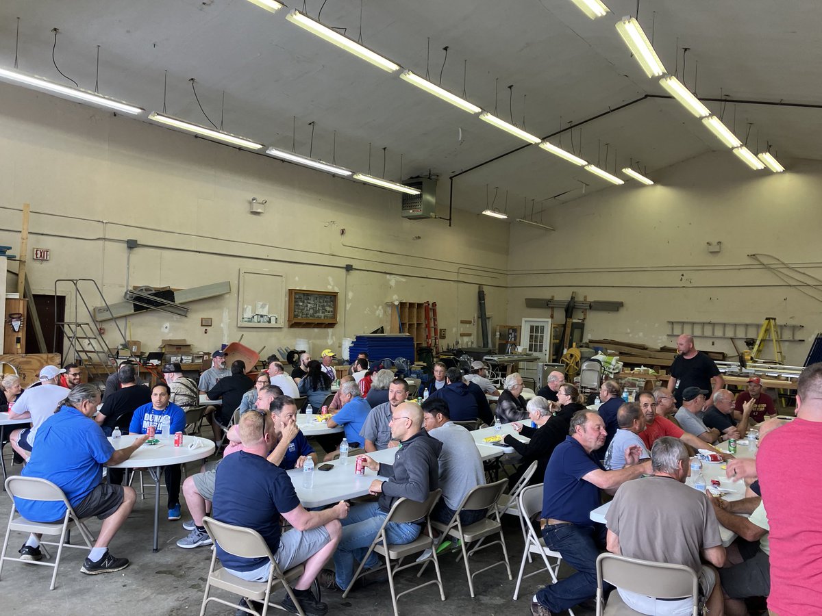 End of Summer celebration and recognition of our incredible ⁦<a href="/NASHUASCHOOLS/">NashuaSchools</a>⁩ Plant Ops, Custodians, and Maintenance Dept.  Thank you for all the work this summer and preparing our schools for our students, faculty, and staff. #OneNashua ⁦<a href="/SarfdeK/">Kimberly Sarfde</a>⁩ &amp;mattposka