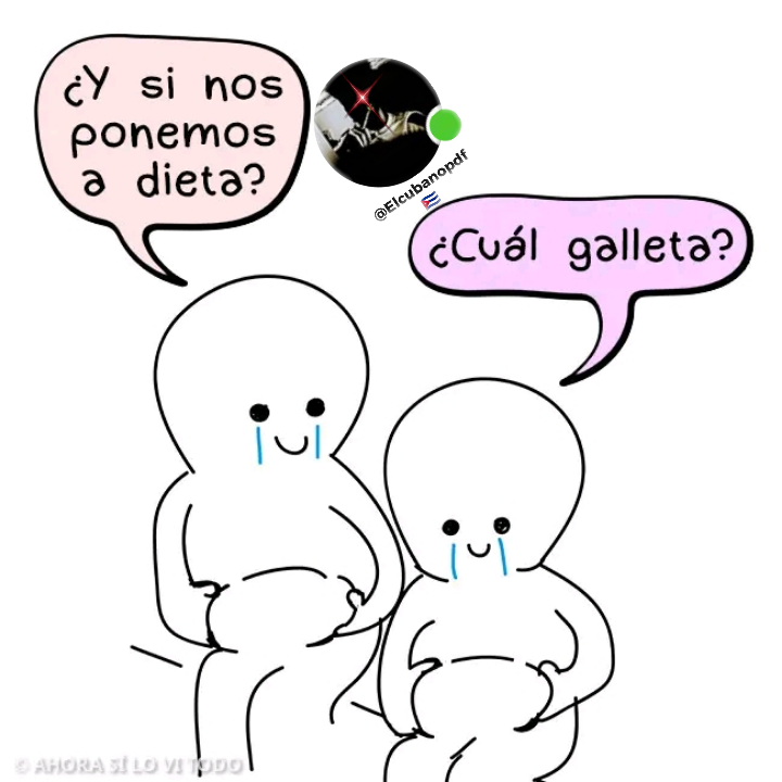 ElCubano_pdf's tweet photo. Yo y el socio diciendo que estamos gord*s https://t.co/Av5vXs7O76