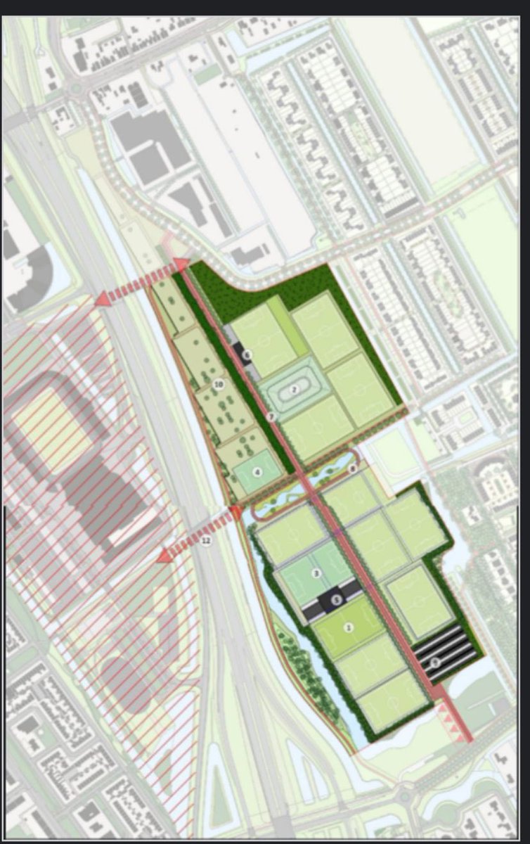 Arjendg's tweet photo. Plattegrond nieuw trainingscomplex SC Heerenveen/VV Heerenveen

#scheerenveen #heerenveen https://t.co/sD8qTAzNpk