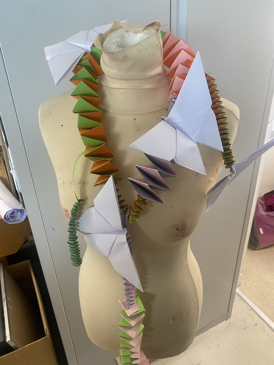 Some exciting body adornment design created by our future fridays pupils! So obsessed 🙌🏻

<a href="/brannock_high/">Brannock High School</a> <a href="/BrannockArts/">Brannock HS Expressive Arts</a> 

<a href="/mr_sharkeyart/">Mr Sharkey Art and design</a>  and I are very excited to see how this piece develops …